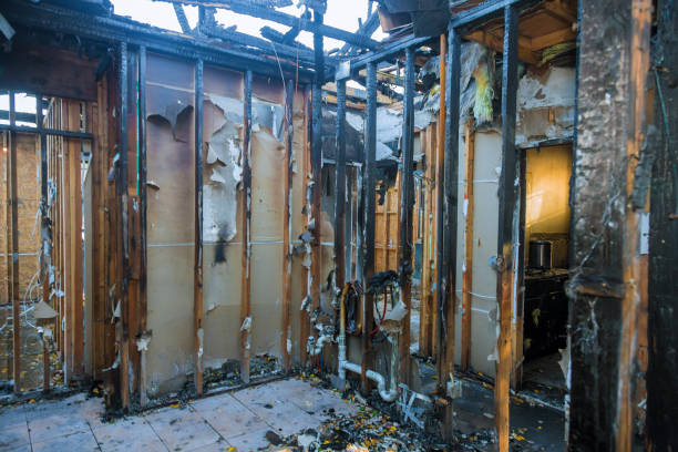 Professional Emergency Fire Cleanup technician working in Falcon Heights, MN
